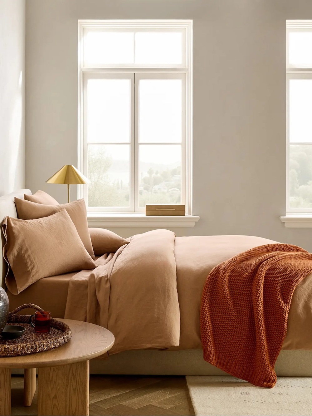 NWOT Quince European Linen Duvet Cover Set
